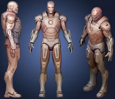 3D model iron man 01 (STL)